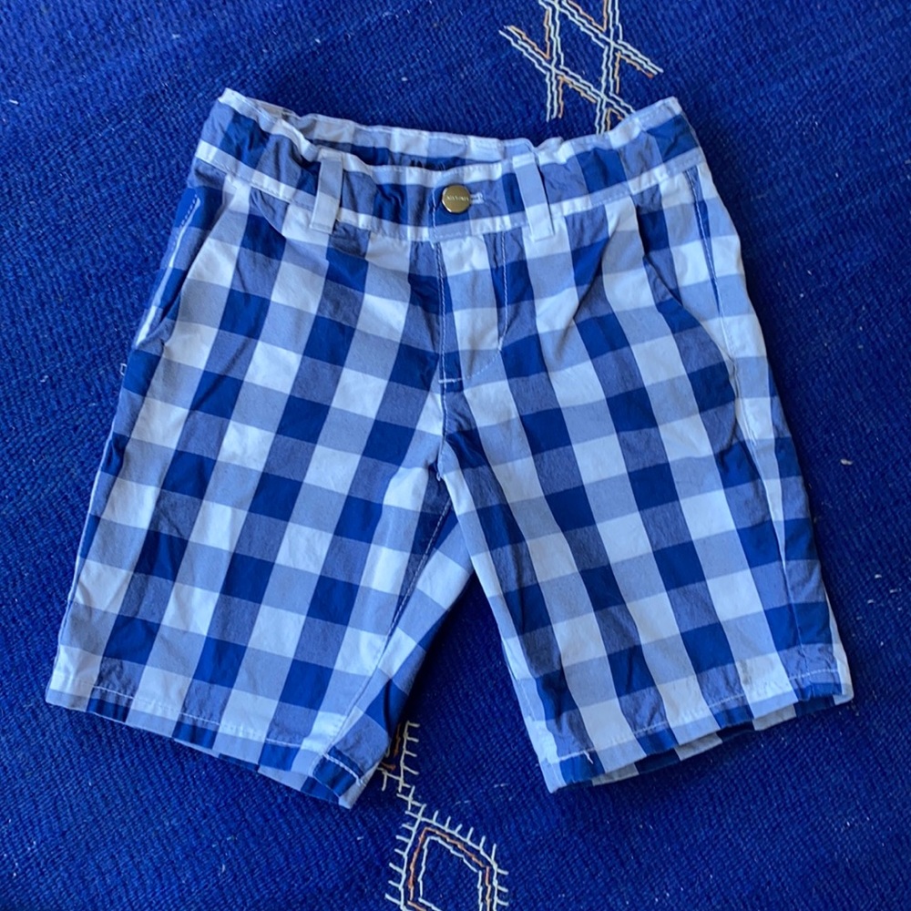 Jacadi checked shorts 3y never worn
